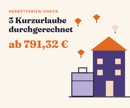 Herbstferien mit Kindern: Ich habe 3 Kurzurlaube in Deutschland durchgerechnet