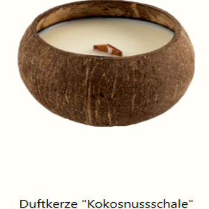 Duftkerze Nach Kokosnussschale