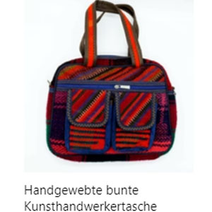 Bunte Handwerkertasche