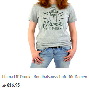 Lama Lil Drunk T-Shirt