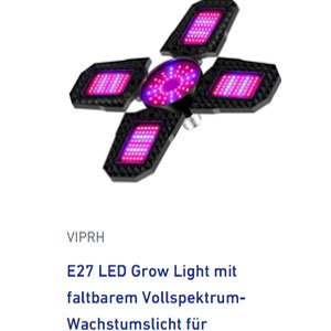 E27 LED-Wachstumslicht