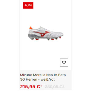 Mizuno Morelia Neo Iv Beta Sg Herren