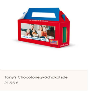 Personalisieren Sie Tony's Chocolonely