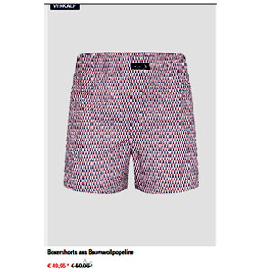 Boxershorts Aus Baumwollpopeline