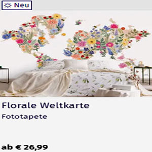 Blumenweltkarte