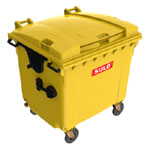 1100 Liter Mülltonne