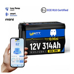 12V 314Ah Mini-Selbstheizbatterie