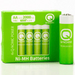 Wiederaufladbare AA-Batterien