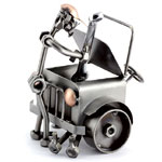 Automechaniker Schrauber Mann