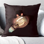 Baby Moth Man Kissen