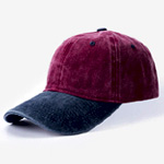 Baseballkappe Mit Kontrast