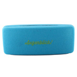 Blaues Brillenetui Aus Segeltuch