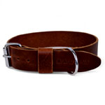 Breites Lederhalsband