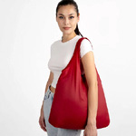 XL Burgunderrote Tasche