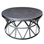 Couchtisch Silber