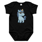 Einhorn-Babybody Aus Jersey