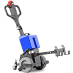 Elektrotraktor Mit Bodenfräse