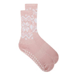 Fair Isle Grip Socken