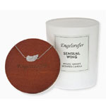 Flügel Schmuckkerze