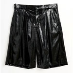 Glänzende Schwarze Shorts