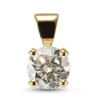 Goldanhänger Diamant