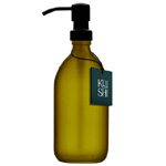 Grüner Seifenspender