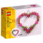 Herzdekoration Lego