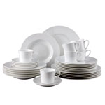 Jade Bone China Weiss