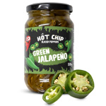Geschnittene Grüne Jalapeño Paprika