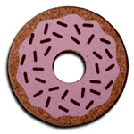 Kork-Topfuntersetzer Donut