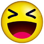 Lachendes Emoji