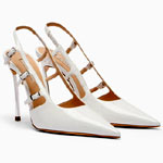 Leder-Slingback