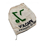 Leerer Kaffeesack