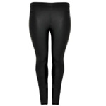 Leggings Leder Grün