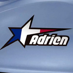 Motorradaufkleber