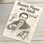 Personalisierte Grußkarte