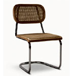 Rattan Freischwinger
