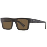 Rechteckige Herrensonnenbrille