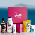 Rosa Box Am Meer