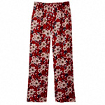 Rote Pyjamahose