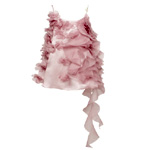Rüschen-Minikleid In Rosa