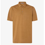 Senfgelbes Poloshirt Senfgelbes Poloshirt
