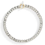 Silbernes Rondell-Armband