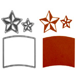 Stanzschablone Stern