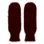 Synthetic Red Mittens