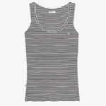Blau Gestreiftes Tanktop Für Damen