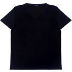 T-Shirt Mit V-Ausschnitt