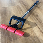 Vinyl-Andruckrolle Vinyl-Andruckrolle