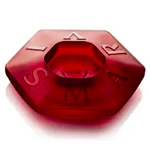 Zahnpastahalter Rot