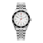 Zulu 42 Mm Herrenuhr Mit Drei Zeigern